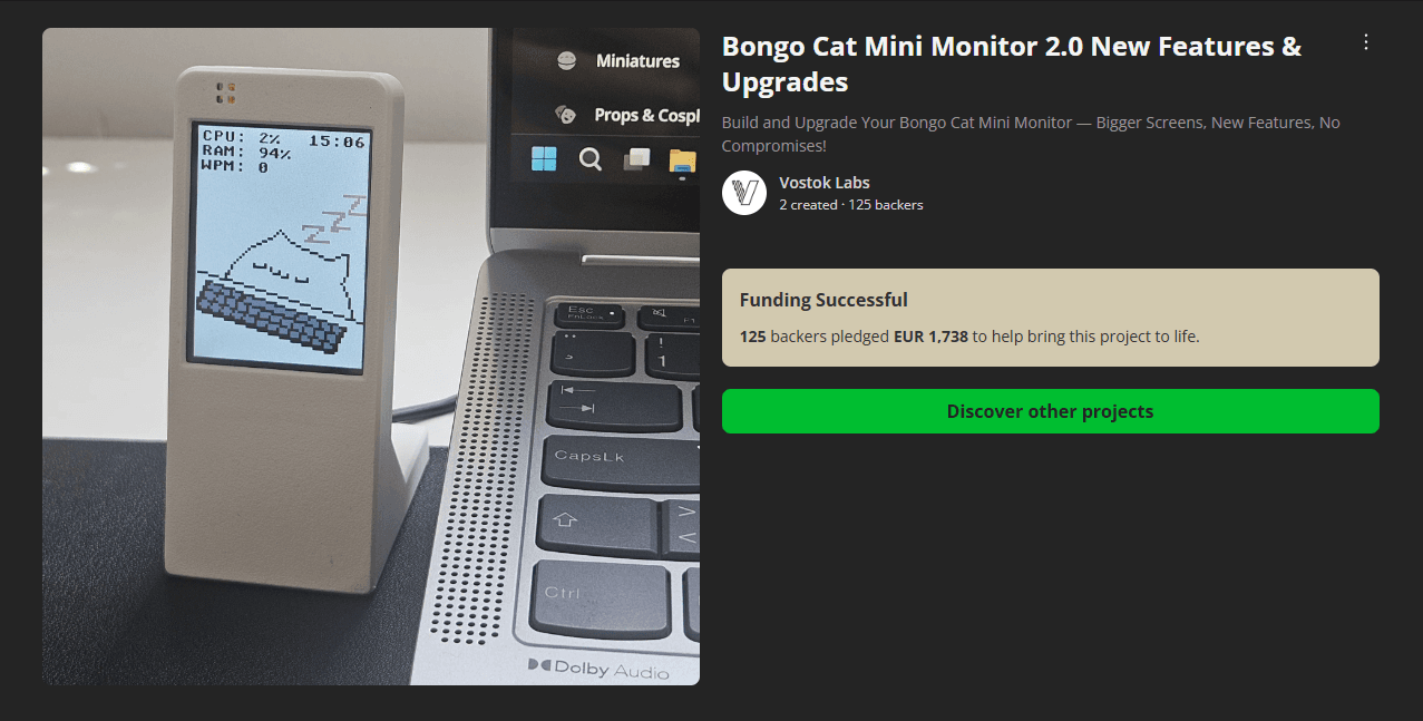 Bongo Cat Typing Companion - 4